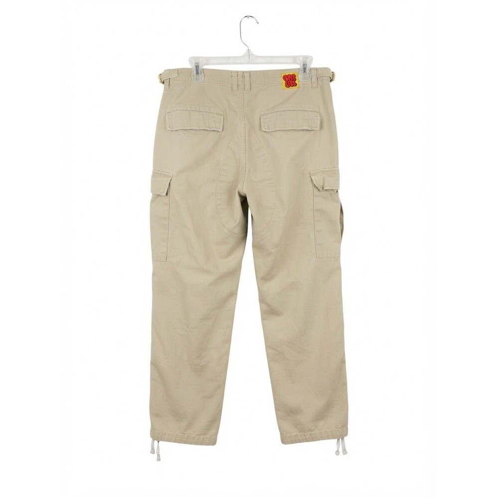 Empyre Skater Cargo Pants 28 Belted Khaki Chino Loose Fit Y2K Streetwear Skate